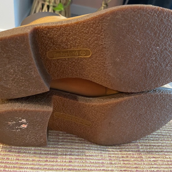 Women's Timberland Ortholite Footbed Hi-Top 2" Heel Chukka Boots Sz 7 - Picture 2 of 5